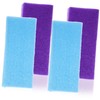 PACKOVE 4Pcs Exfoliating Body Washcloths Gentle Dead Skin Removal Nylon