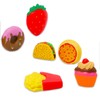 Jumbo Squishy Stickers - Bundle with 18 Food Texture Sensory