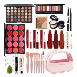Set Completo De Maquillaje, Set De Regalo De Maquillaje Todo