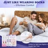 Samamoca Fußmaske 4er Set Hornhaut Socken,Exfoliating Peeling Socken gegen Hornhaut