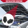 Hihaha Bonnet Stopper Shock Absorber Bushing for Infiniti Compatible with