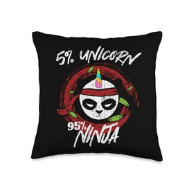 Funny Kung Fu Coach Graphic & More Kung Fu Coach Funny Black Belt Martial Arts Graphic Throw Pillow, 16x16, Multicolor