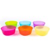 Cuddly Hippo Kids Plastic Dinnerware Set of 24 Multi Color