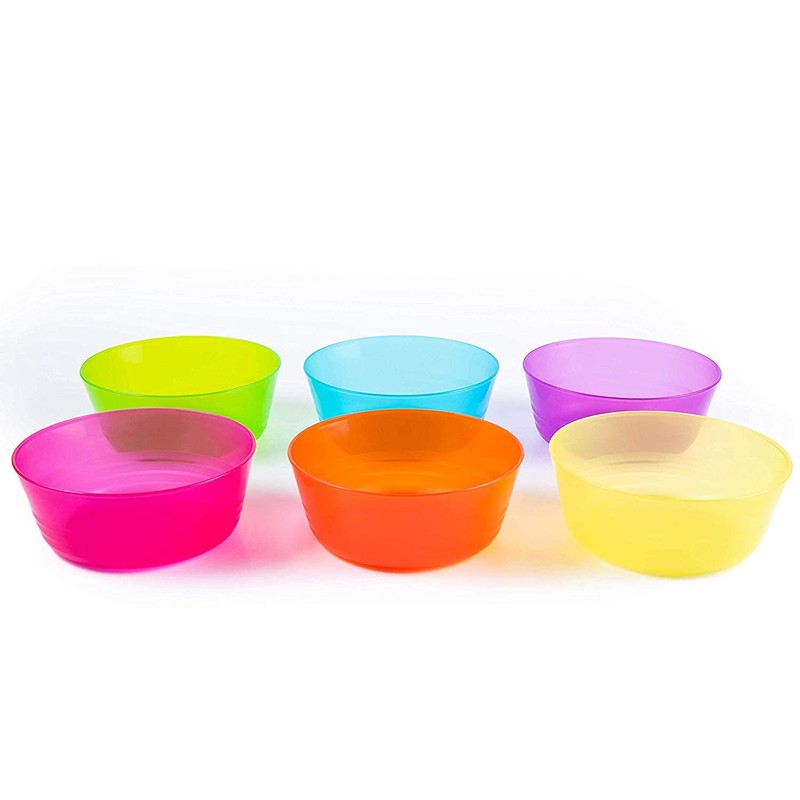 Cuddly Hippo Kids Plastic Dinnerware Set of 24 Multi Color