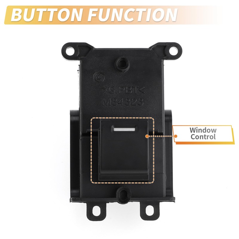 X AUTOHAUX Front Right Passenger Side Power Window Switch for