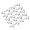 QUARKZMAN PVC Pipe Connector T-shaped Coupling Connection Pipe White 20mm