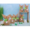 Easter Bunny Paper Gift Packaging Set for DIY Craft and