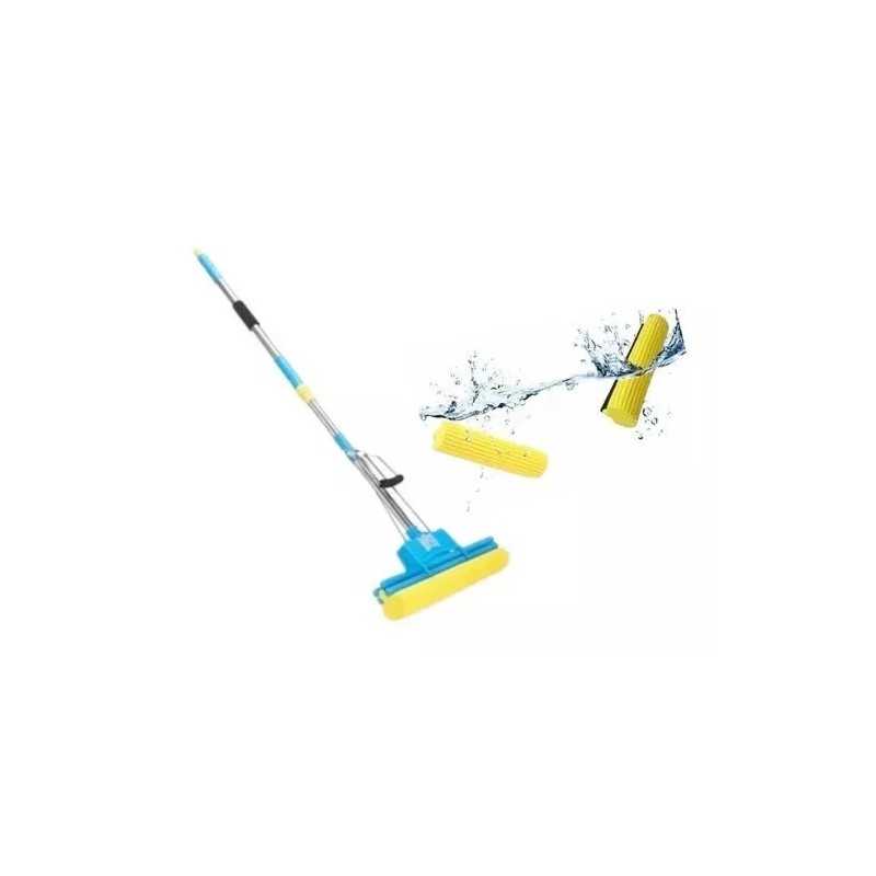 CL Trapeador Jalador Magic Mop Autoexprimible