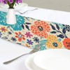 Aflyko Spring Flowers Table Runner Dining Table Decor 13" ×