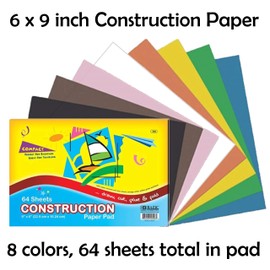 36 Pc Under the Sea Make A Sticker Sheets With 6x9" Background Construction Paper Pad (12 Make a Narwhal,12 Make a Mermaid & 12 Make a Sea Sticker Sheets) - Great for Beach Party Favors, Kid's Stocking Stuffers, Toddler Party Favors & Kid's Easter Basket