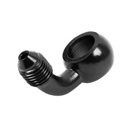 cyclingcolors Brake Hose End Banjo Bolt Banjo Connectors Black M10 x 1.25 mm 90° Motorcycle Brake System Brake Hose Motorcycle Scooter Moped Quad