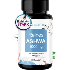 MBMGermany® Organic Ashwagandha [High Dose] Only the Roots - Ashwa Pro + Ashwaganda KSM-66 Laboratory Tested in Germany