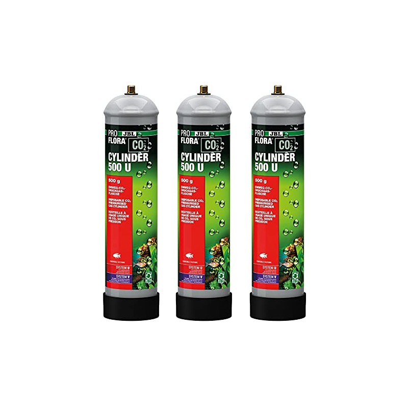 JBL PROFLORA CO2 Cylinder 500 U 3 x 500 g