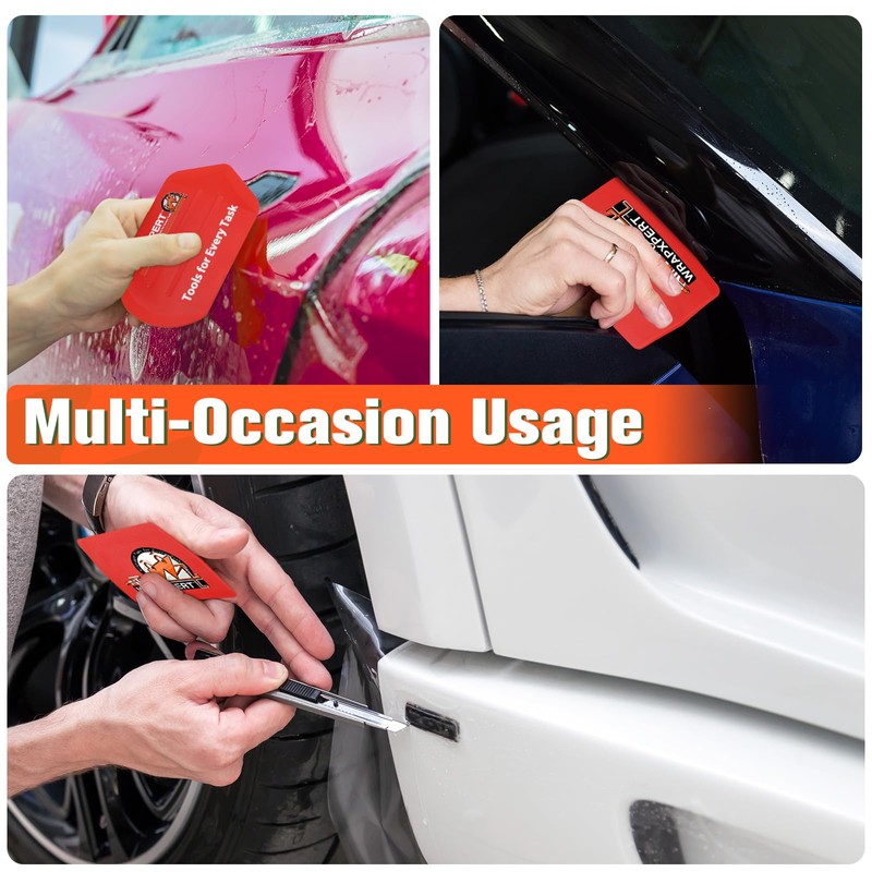 WRAPXPERT Vinyl Wraps Tools Tint 6 Pcs Car Window Tint