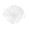 uxcell Nylon Flat Washer 8mm OD 4mm ID 1mm Thickness Sealing Gasket for Faucet Pipe Water Hose, Clear, Pack of 500