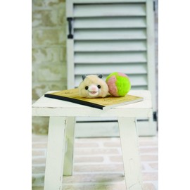 Hamanaka H441-478 Wool Felt Kit, Wool Bonbon, Ham-chan and Round Ball