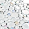 Simple Tile - Glass Mosaic Tile for Kitchen Backsplash, Bathroom