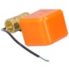 DN20 Professional 2 Way Electric Ball Valve DC12/24V 2‑Wire Brass