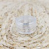 Clear lid plastic 5g empty bottle portioning container portioning container cream portioning cosmetic portioning / 투명 뚜껑 플라스틱 5g 공병 소분용기 소분용기 크림소분 화장품소분