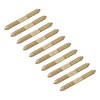 METALLIXITY 10pcs Metal Double End Screw Double Screw Bolts Double