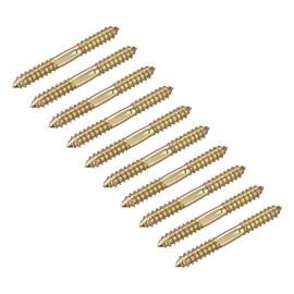 METALLIXITY 10pcs Metal Double End Screw Double Screw Bolts Double Threaded Bolts Double End Screw Bolts 8x73mm for Home Repair