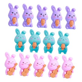 Operitacx 36st Radiergummi Für Kaninchen Lustig Tragen Plüsch Puppe Radiergummis in Hasenform Hasen-radiergummis Als Belohnung Hasen-radiergummis Für Jungen Preise Im Klassenzimmer