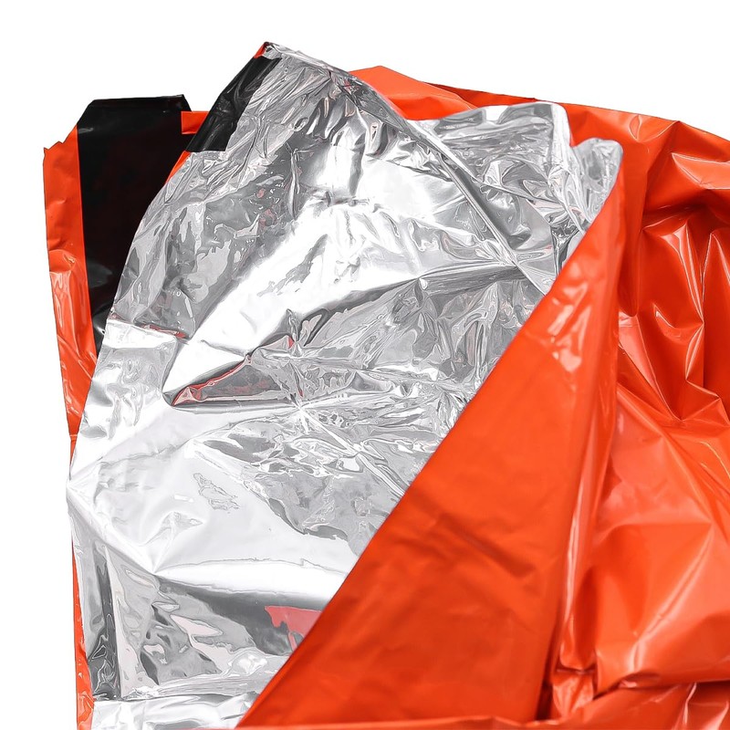 NUZAMAS Emergency Sleeping Bag Thermal Waterproof Aid Sleeping Bag for