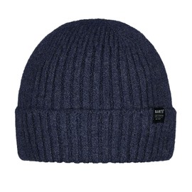 Barts Men's Beanie Meeson Lined Knitted Hat, navy