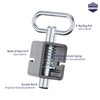 HAPPYGATE 3-1/2'' Heavy Duty Trailer Gate Latch, Universal Spring Latch