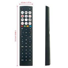VINABTY Neu EN2R36 ErsatzFernbedienung EN2R36 TV Fernbedienung Ersatz für HISENSE Smart TV 2023 EN2R36 40A4K 32A4K 40A5KQ Remote Controller