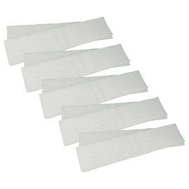 vhbw 10x Air Filter G4 Replacement for Helios 9638 for Fan, Bathroom Fan, Ventilation Device - White