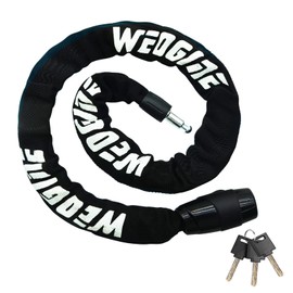 Weogine Bike Chain Lock, Heavy Duty Anti-Theft Bicycle Chain Lock, 2.72 Ft Security Bike Locks with 3 Keys, Waterproof Lock Chain for Bike, Bicycle, Scooter, Motorcycle, Door, Gate, Fence
