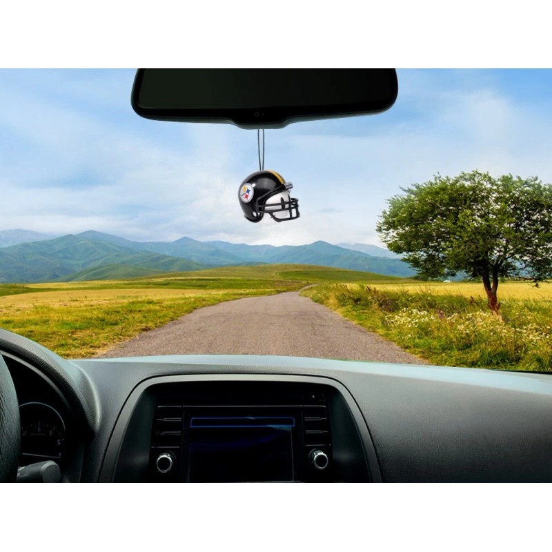 Pittsburgh Steelers Hanging Rear-View Mirror Car, Truck Dangler Auto Accessory