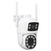 Dual Lens Security Camera 360° Pan Tilt Wireless Surveillance Camera