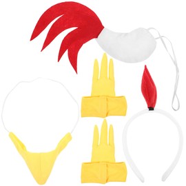 CALLARON 1 Set Easter Headband Easter Party Decoration Chicken Costume Accessory Halloween Costume Baby Accessory Chicken Costume Adult
