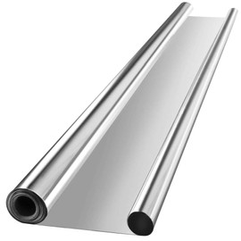 VIVOSUN Highly Reflective Mylar Film Roll 4FT x 25FT for Outdoor Grow Room Indoor Decoration Aluminum Paint Coated 2 Mil Silver