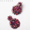 Plunder Design Fashion Jewelry Zoey Seed Beads Multi Color Drop