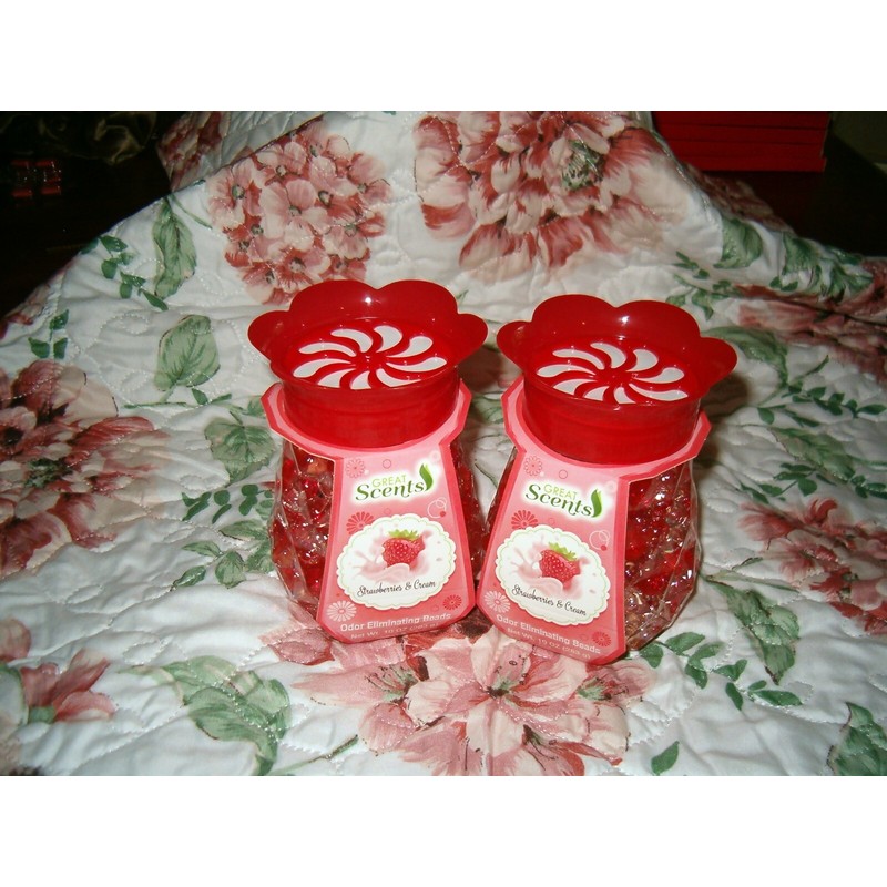 Great Scents 2 GREAT SCENTS STRAWBERRIES & CREAM ODOR ELIMINATING