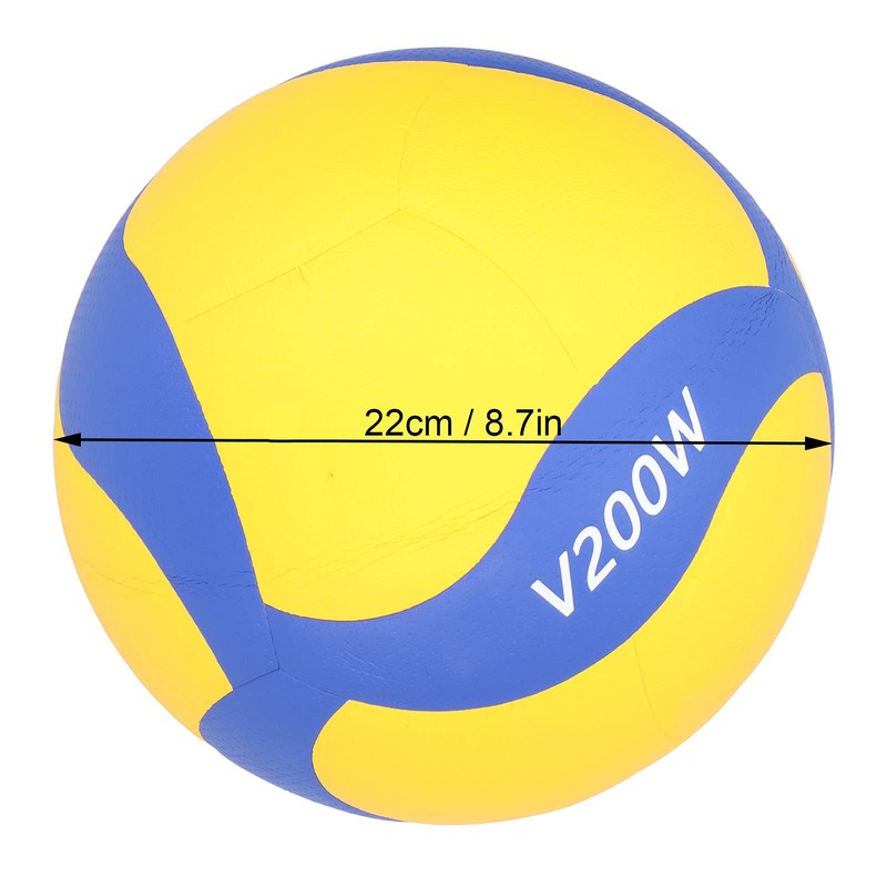 01 Voleibol Suave de Juego 8,7 Pulgadas Resistente al Desgaste