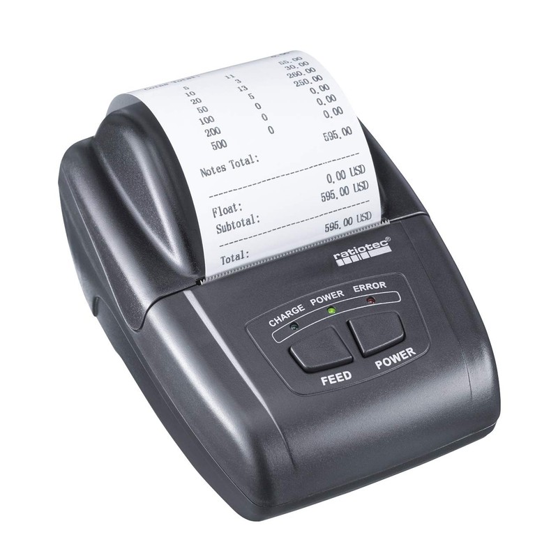 ratiotec RTP 300 Report Printer | Money Counter Report Printer