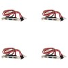 4X PC DIY SATA to ESATA and 4Pin IDE Molex