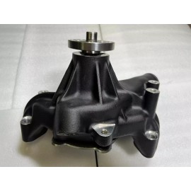 CNCRSR SB Chevy Water Pump Long SBC 283 327 350 383 High Volume Black Aluminum LWP