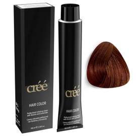 Cree Professional Permanent Hair Color, 100ml - 3.4 fl.oz. (Amber 7.84)