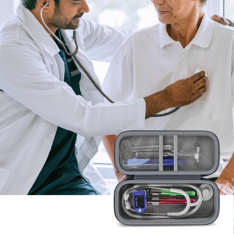 Stethoscope Case Compatible with 3M Littmann Classic III Monitoring/Lightweight II