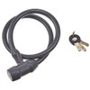 Bridgestone Wire Lock Tough Guard, Bicycle Lock, grey
