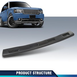 PIT66 Front Bumper Cover Towing Eye Compatible with Land Rover Range Rover 2010-2012 LR018350 Black