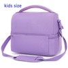 FlowFly Double Decker Cooler Insulated Lunch Bag Large Tote for