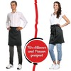 ZOLLNER Bistro Apron 65% Polyester, 35% Cotton, 95 x 100