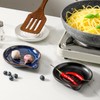 Jiyocy Spoon Rest, Large Ceramic Spoon Holder for Stove Top,