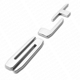 1Pc 19-21 Sierra Tailgate SLT Logo Emblem Pickup Badge Nameplate Replacement for SLT (Chrome)